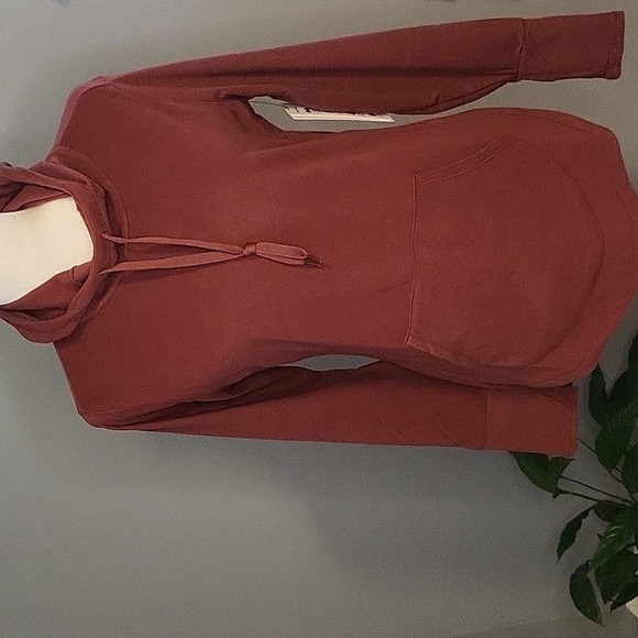 RBX Soft Lightweight Stretchy Pocket Scuba Hoodie with Thumbholes Size S - Picture 1 of 10